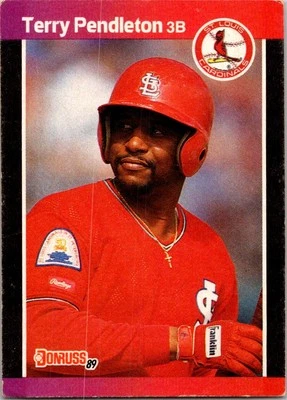 1989 Donruss #230 Terry Pendleton - Image 1 of 2