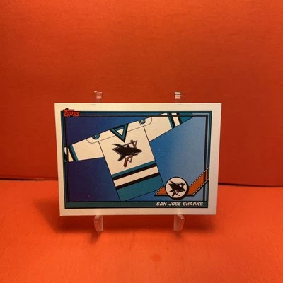 1991-92 Topps San Jose Sharks Team #525 EX🦄 - Image 1 of 2