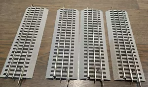 Lionel FasTrack 10” Straight Track, Electric O Gauge, (Pack of 4) - Picture 1 of 2