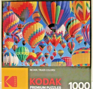 NUEVO ROMPECABEZAS KODAK PREMIUM 1000 PIEZAS ""GLOBOS DE AIRE CALIENTE"" 1000 PIEZAS ROMPECABEZAS - Imagen 1 de 3