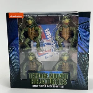 NECA TMNT Teenage Mutant Ninja Turtles BABY TURTLE Set Action Figures - Picture 1 of 8