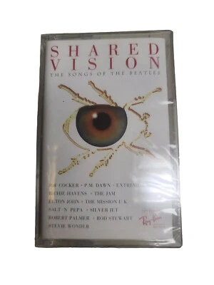 SHARED VISION / Songs of The Beatles by Various Atists - Sealed Cassette (1994) - Image 1 of 4