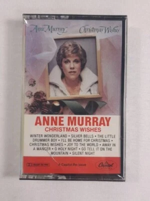 BRAND NEW SEALED Anne Murray Christmas Wishes Vintage Cassette Tape - Image 1 of 4