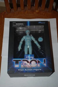 Tron Action Figure-Disney Diamond Select Toys-Missing Base - Picture 1 of 6