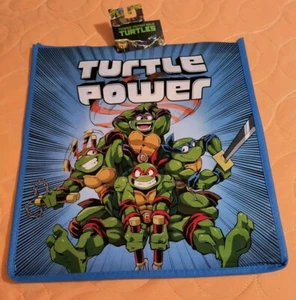 Teenage Mutant Ninja Turtles wiederverwendbare blaue große Einkaufstasche mit Griffen - Bild 1 von 4