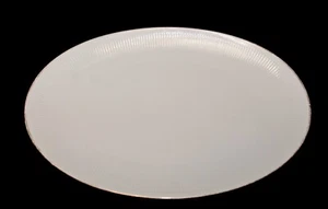 WINTERLING Röslau Rillenform Platte Fischplatte Fleischplatte Teller Goldrand - Bild 1 von 2