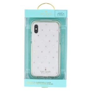 Kate Spade NY Case for iPhone XS and iPhone X Gem Dots - Picture 1 of 2