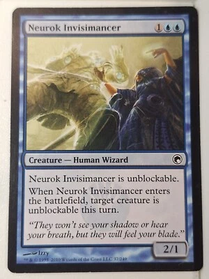 Neurok Invisimancer - Scars of Mirrodin - Magic the Gathering MTG Nice! - Image 1 of 3