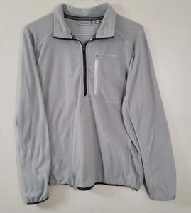 Craghoppers Jacket Men's Large 1/2 Zip Gray Fleece Prolite National Geographic - Picture 1 of 9