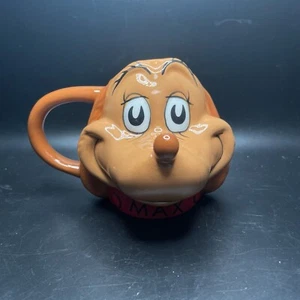 DR. SEUSS THE GRINCH MAX 16 OZ. SCULPTED CERAMIC MUG - Picture 1 of 6