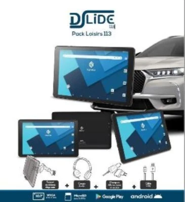 10" Android Tablet DANEW PACK LOISIRS 113 16GB WIFI KIDS CAR MOVIE NEW GIFT ipad - Image 1 of 4