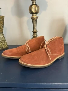 Zapatos para hombre Frank Wright hasta el tobillo marrón gamuza talla 7 (41) - Imagen 1 de 8