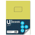 U.Learn A4 Exercise Book 10mm Squared 36shts