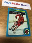 Topps Nhl Hockey 1979-80 Ted Bulley Card 128 Chicago Blackhawks Excellent