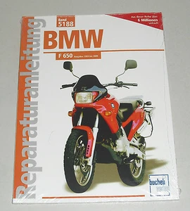 Manual de Reparación BMW F 650 Funduro Tipo E169, Año de Fabricación 1993-2000 - Imagen 1 de 1