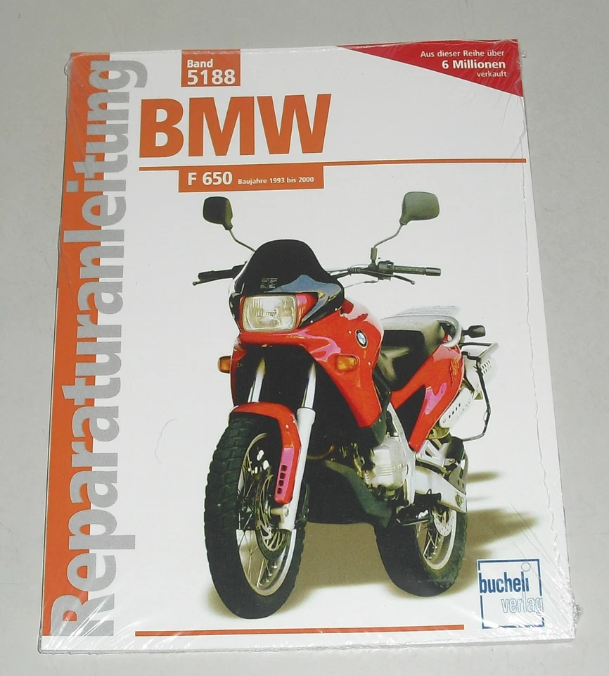 Manual de Reparación BMW F 650 Funduro Tipo E169, Año de Fabricación 1993-2000 - Imagen 1 de 1