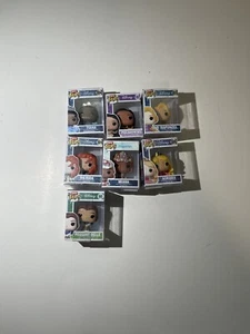 Near Complete Disney Princess Common Set Funko Bitty Pop Lot Of 7 - Picture 1 of 6