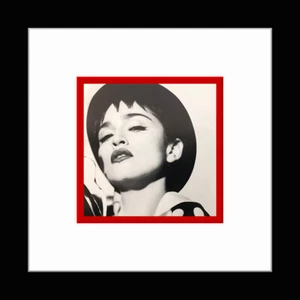 MADONNA • Custom Framed Immaculate Collection Double Matted CD Photo - Imagen 1 de 1