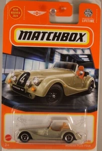 MATCHBOX #66 Morgan Plus Four, 2024 issue on long card (NEW in BLISTER) - Picture 1 of 3