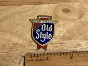 Cloisonné Heileman’s Pure Genuine Old Style Beer Watch Fob - Picture 1 of 2