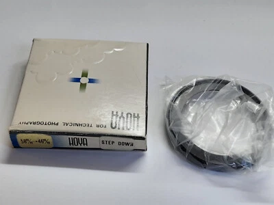VINTAGE HOYA 58- 48MM STEP DOWN FILTER RING WITH BOX MADE IN JAPAN FREE SHIP - Image 1 of 3