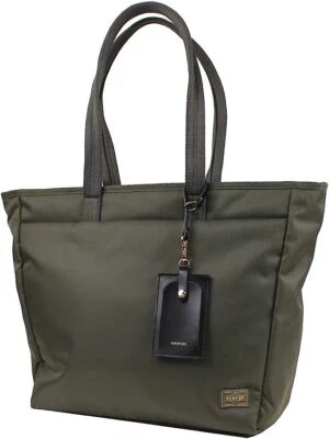 Yoshida Bag PORTER GIRL SHEA TOTE BAG L Olive 871-05182 Made in JAPAN Polyester - Image 1 of 4
