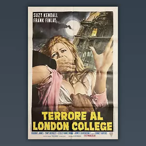 Manifesto Terrore Al London College - Assault - 1971 - Foto 1 di 1