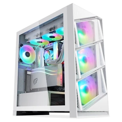 Segotep Aeolus T3 ATX Computer Case Mid Tower Gaming PC Case Tempered Glass - Image 1 of 4