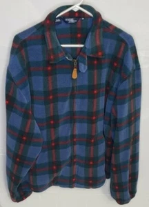 Chaqueta de lana a cuadros de colección Polo de Ralph Lauren hecha en EE. UU. Polartec para hombre talla XL - Imagen 1 de 6