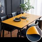 Table Cover PU Leather Dining Tablecloth for Coffee End Table Dressing Table
