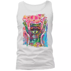 COSMIC TRASH PANDA Animal Pet Funny Joke Humor Humorous Graphic Tank Top - Imagen 1 de 8