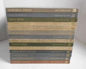 Great Ages Of Man, 15 Volume Lot, Time Life Hardcover Books - Imagen 1 de 21