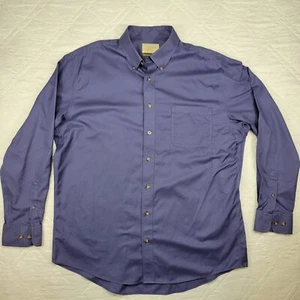 Cabela's Outfitter Series blue long sleeve dress shirt men's XL Tall - Picture 1 of 4
