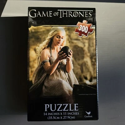 NUEVO EN CAJA 2014 HBO - JUEGO DE TRONOS - DAENERYS TARGARYEN 300 piezas PUZZLE SELLADO Foto 1 de 3