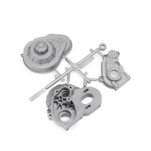 Axial AX31531 LCX Transmission Case Silver : SCX10 II / SCX10 / RR10 Bomber - Picture 1 of 1