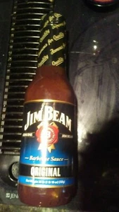 *NOS* JIM BEAM BARBECUE SAUCE ORIGINAL SEALED 26 Oz Bottle Best By 11/08/12 - Picture 1 of 6