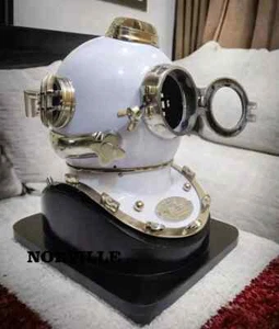 18" Diving Helmet Marine Maritime Helmet Antique Morse Sea Vintage Divers Helmet - Picture 1 of 15