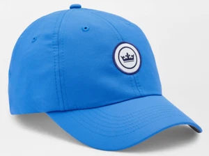 PETER MILLAR Crown Seal Performance Golf Baseball Hat MRNA Blue Sz One For All - Picture 1 of 10