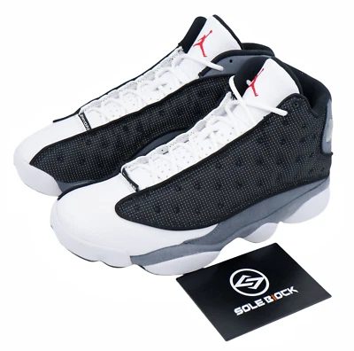 Nike  Air Jordan 13 Retro Black Flint White Casual Lifestyle Men's DJ5982-060 - Image 1 of 4