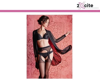 COLLANTS ENTREJAMBES OUVERTS POUR SUSPENSION CORPS GIULIA LOVE 20 DENIERS TAILLE XL - Photo 1/4