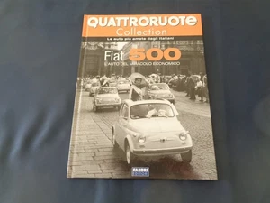 FASCICOLO CARTONATO FABBRI EDITORE QUATTRORUOTE COLLECTION FIAT 500 - Imagen 1 de 3