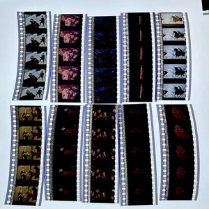 Lot Of Disney Mulan 35mm film Strip cells 10 RARE C - Picture 1 of 1