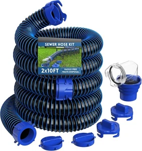 DUMPMAN 20 FT RV Sewer Hose Kit, for Camper - 20FT, Blue  - Bild 1 von 7