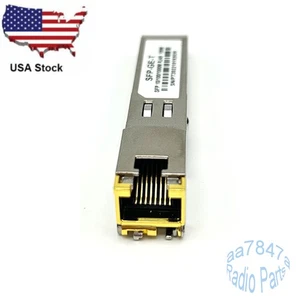 Moduł nadawczo-odbiorczy SFP-GE-T 1G 100M do nadajnika-odbiornika Cisco SFP COPPER RJ45 - Zdjęcie 1 z 4