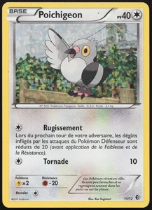 Carte Pokémon Poichigeon 11/12 Holo Promo McDonald's 2012 Français - Picture 1 of 2