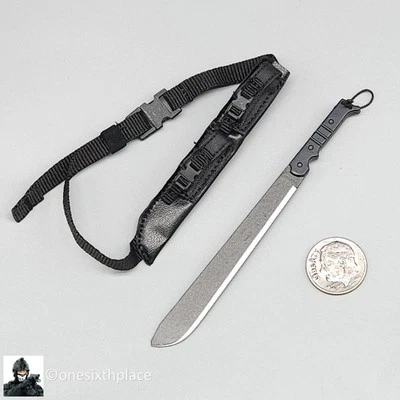 1:6 scale Easy & Simple PMC Weapon Specialist Machete w/ Sheath for 12" Figures - Image 1 of 4