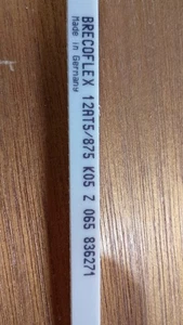 Correa de distribución Brecoflex 12 AT5 / 875, 175 dientes, 875 mm, 12 mm de ancho blanca PU - Imagen 1 de 2