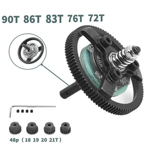 Set ingranaggi cambio in metallo 48P per 1/10 TRAXXAS SLASH 2WD RC accessori aggiornamento auto - Foto 1 di 11