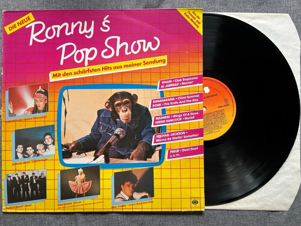 Various ‎– Die Neue Ronny's Pop Show / Vinyl Sampler 1983 - Bild 1 von 1
