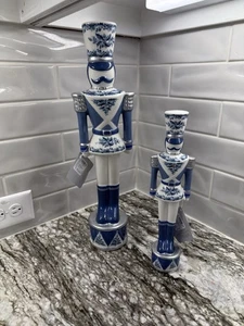 2 Dillard’s Southern Living Chinoiserie Nussknacker: (1 groß, 1 klein) Neu mit Etikett - Bild 1 von 14